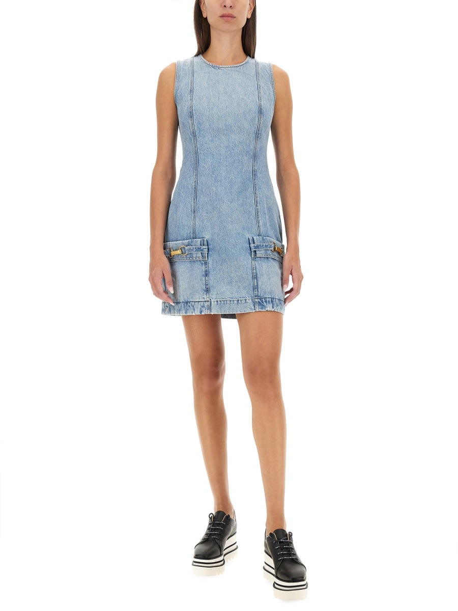 Shop Stella Mccartney Denim Dress