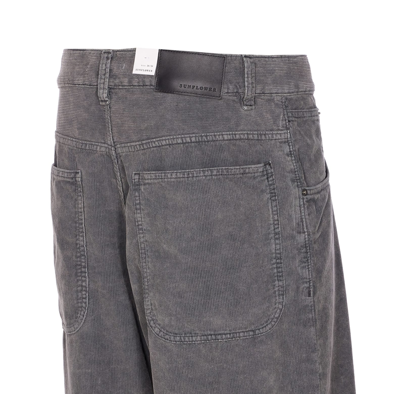 Sunflower Organic-cotton Jeans In Gray
