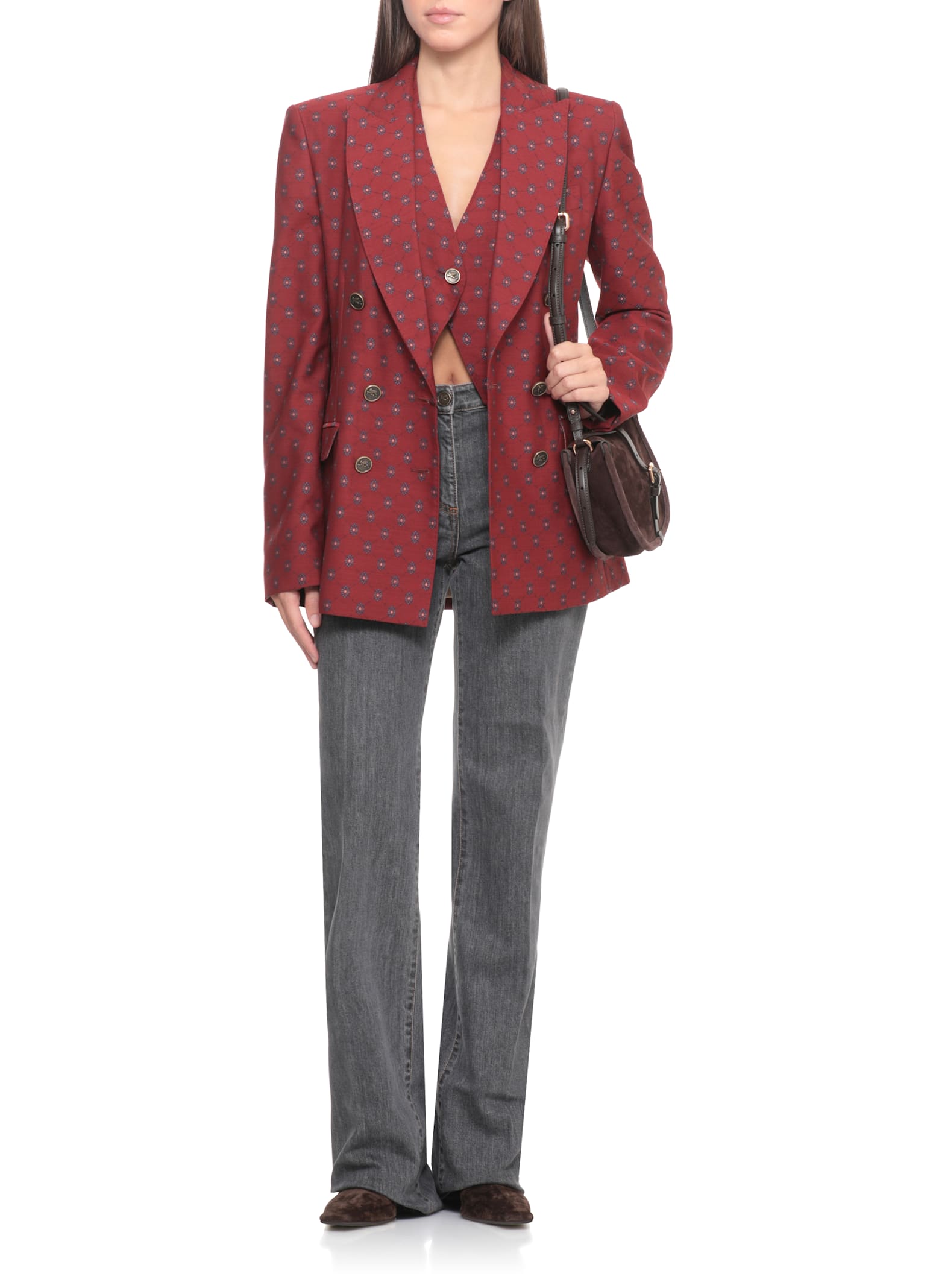 Etro Sweaters In Red