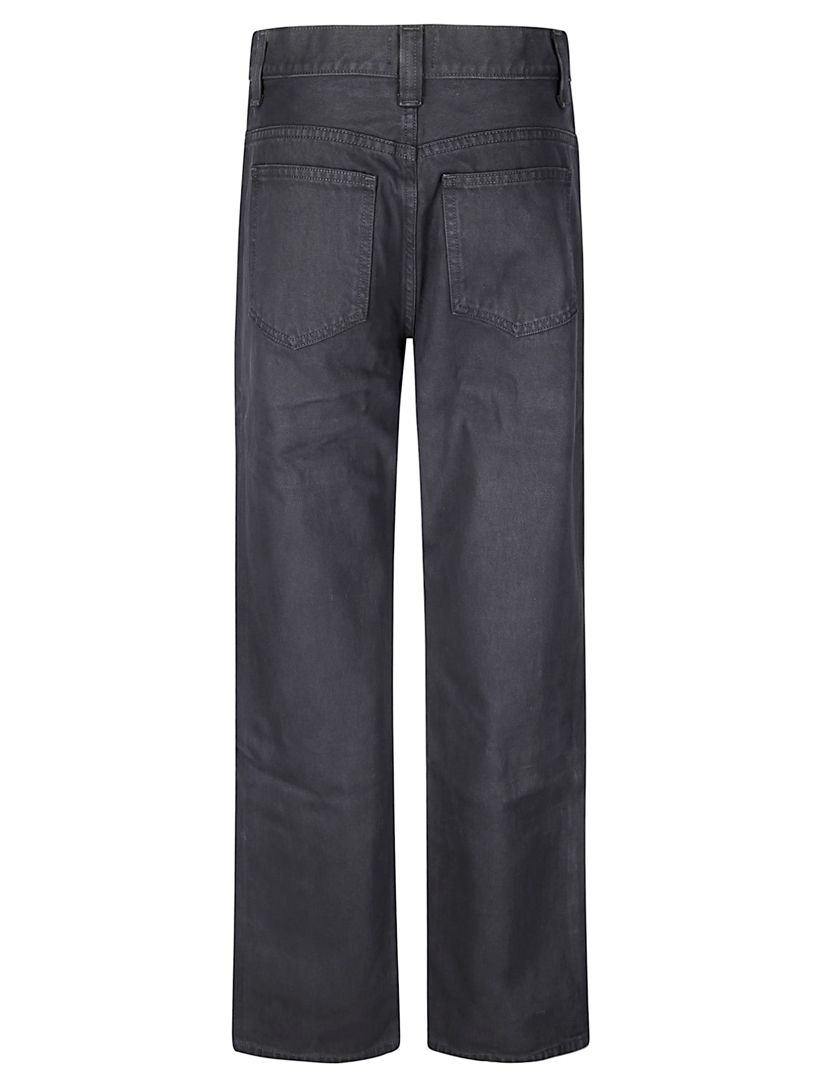 Khaite Bonnie Relaxed Fit Jeans In Gray