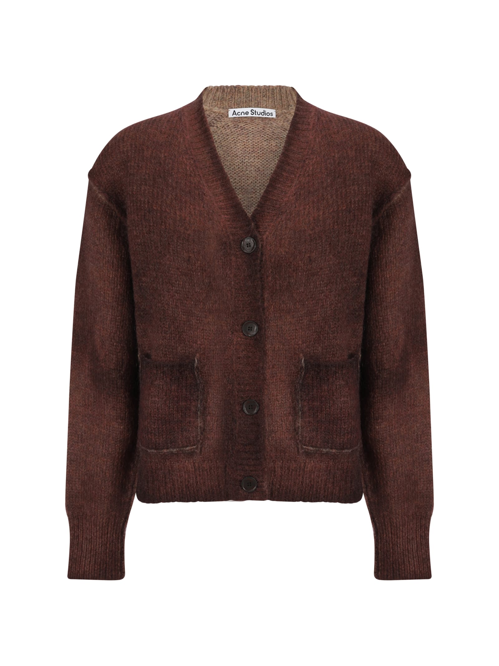 Shop Acne Studios Knitwear In Rust Red