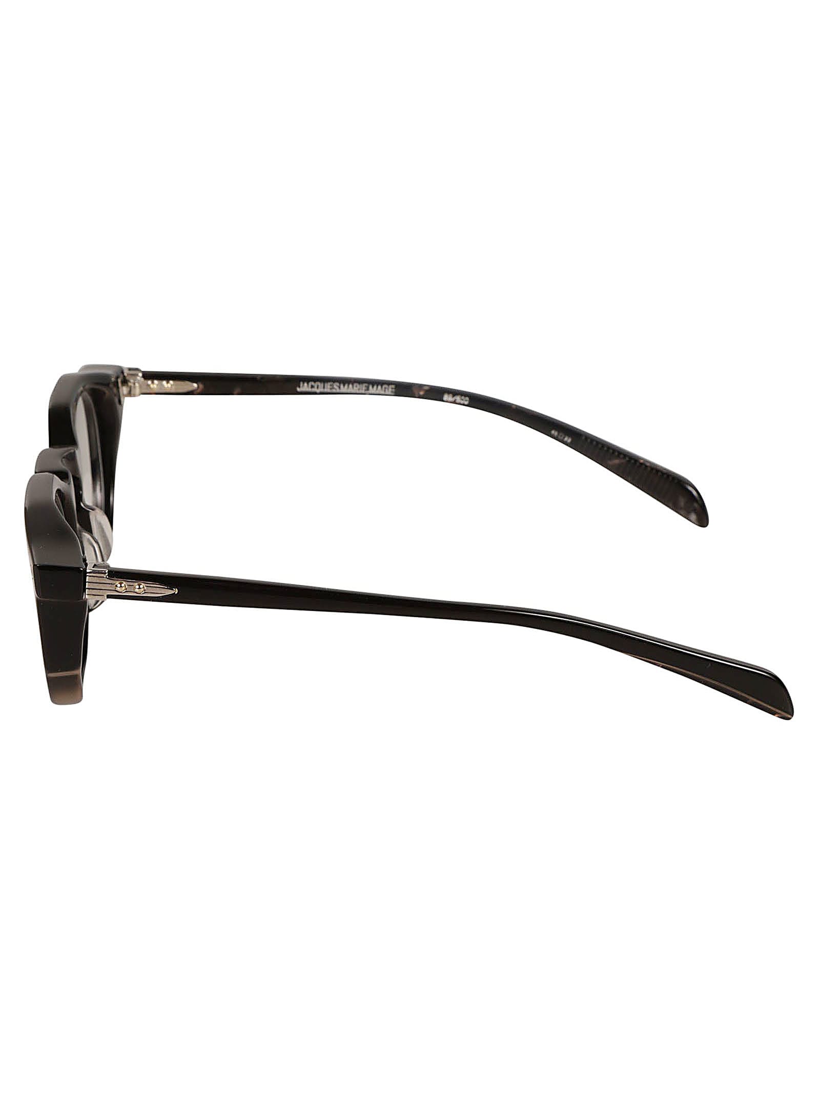 Shop Jacques Marie Mage Sheridan Frame Glasses In Black