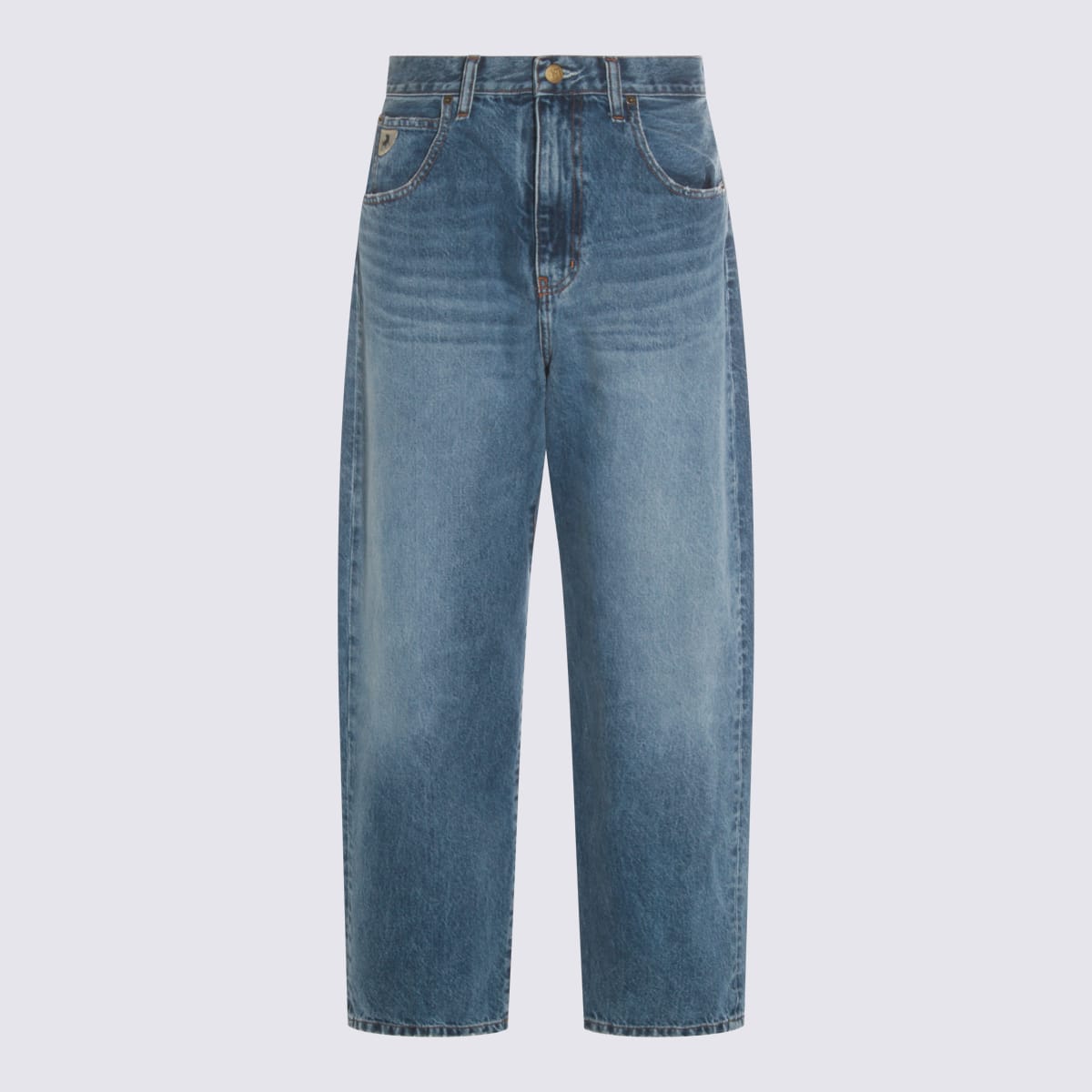 Lois Blue Cotton Denim Jeans In Blue