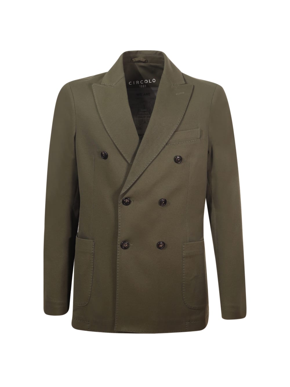 Circolo 1901 Cotton Double-breasted Jacket