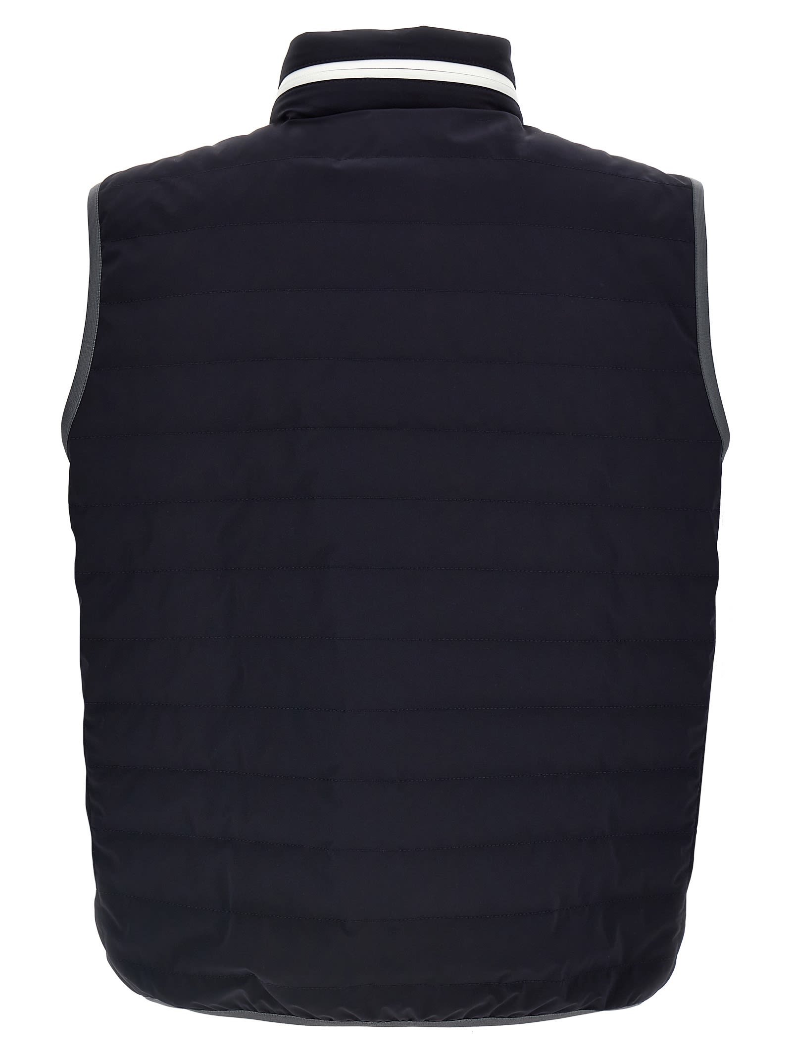 BRUNELLO CUCINELLI LOGO VEST