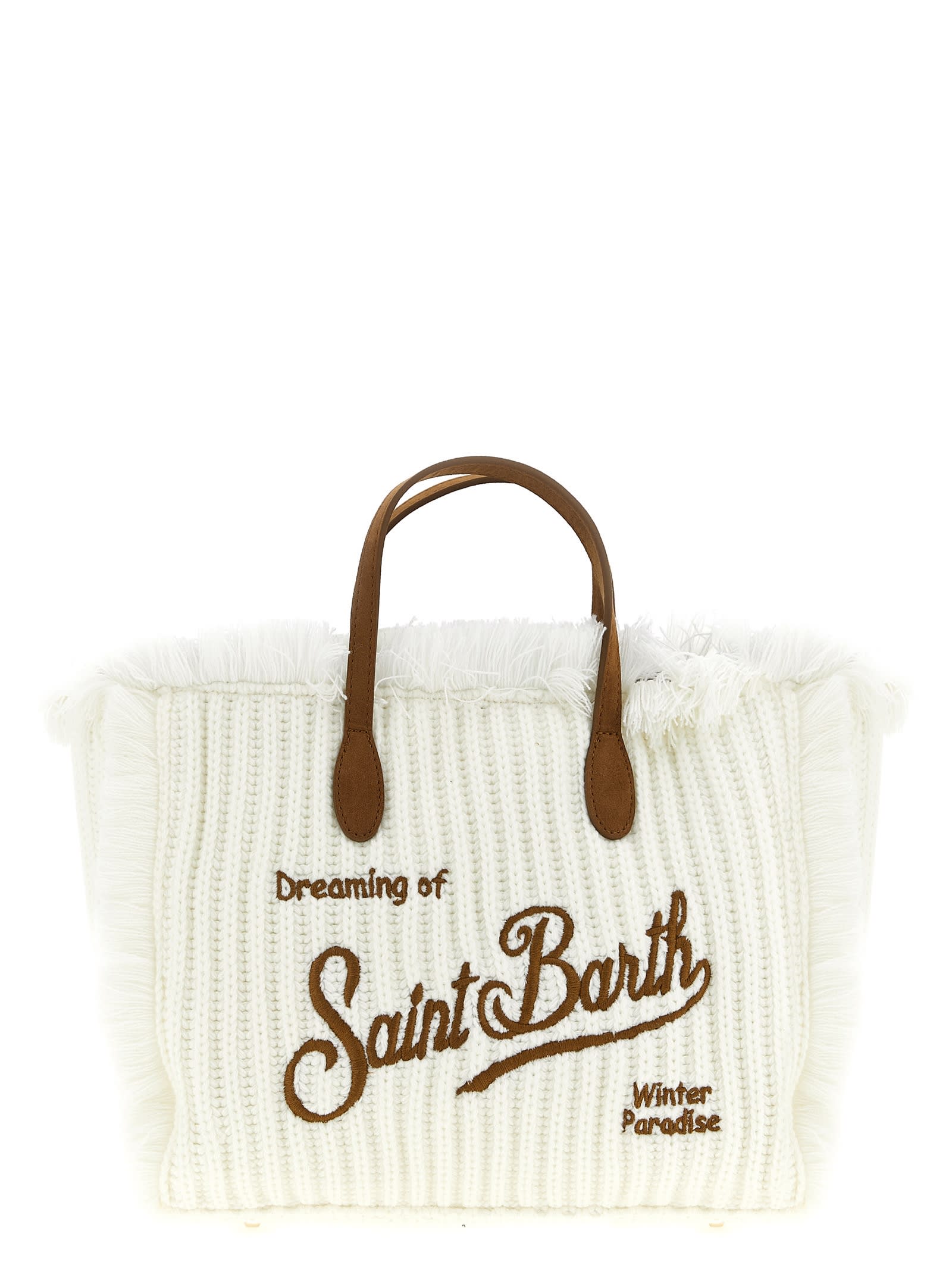Mc2 Saint Barth Colette Handbag In White