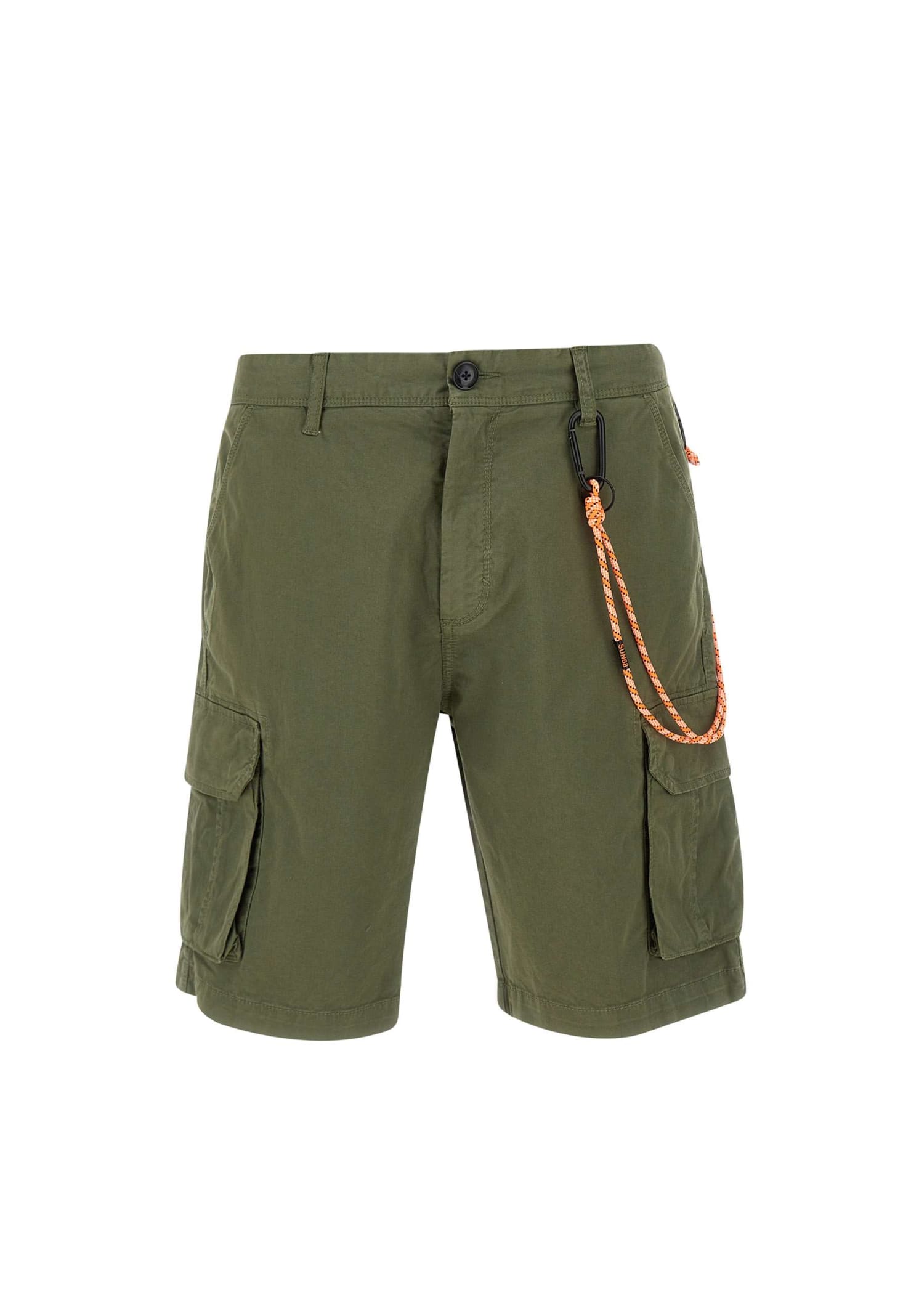 chino Solid Cotton Shorts