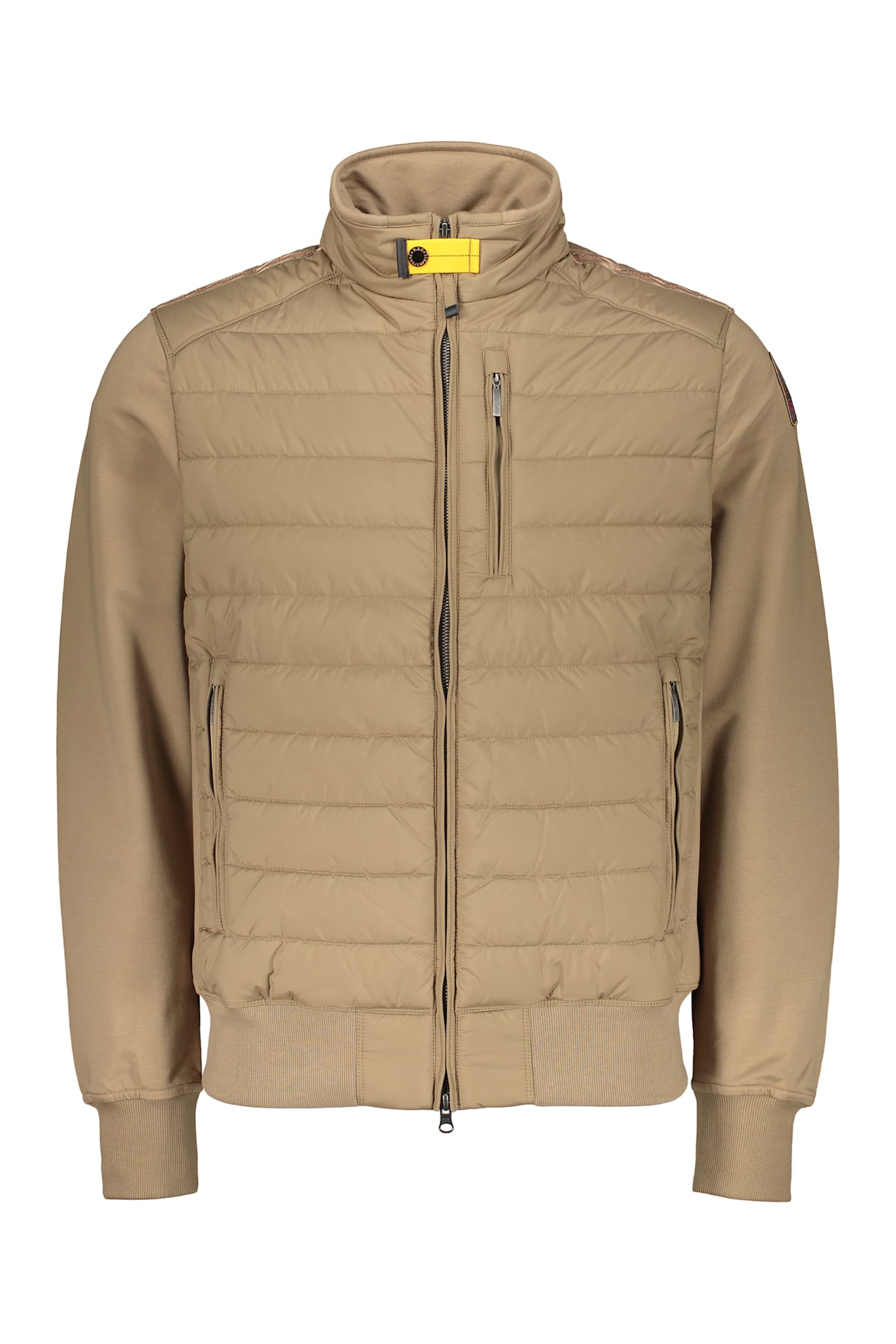 Parajumpers Lightweight Sports Jacket With Elastic Sleeves In Brown