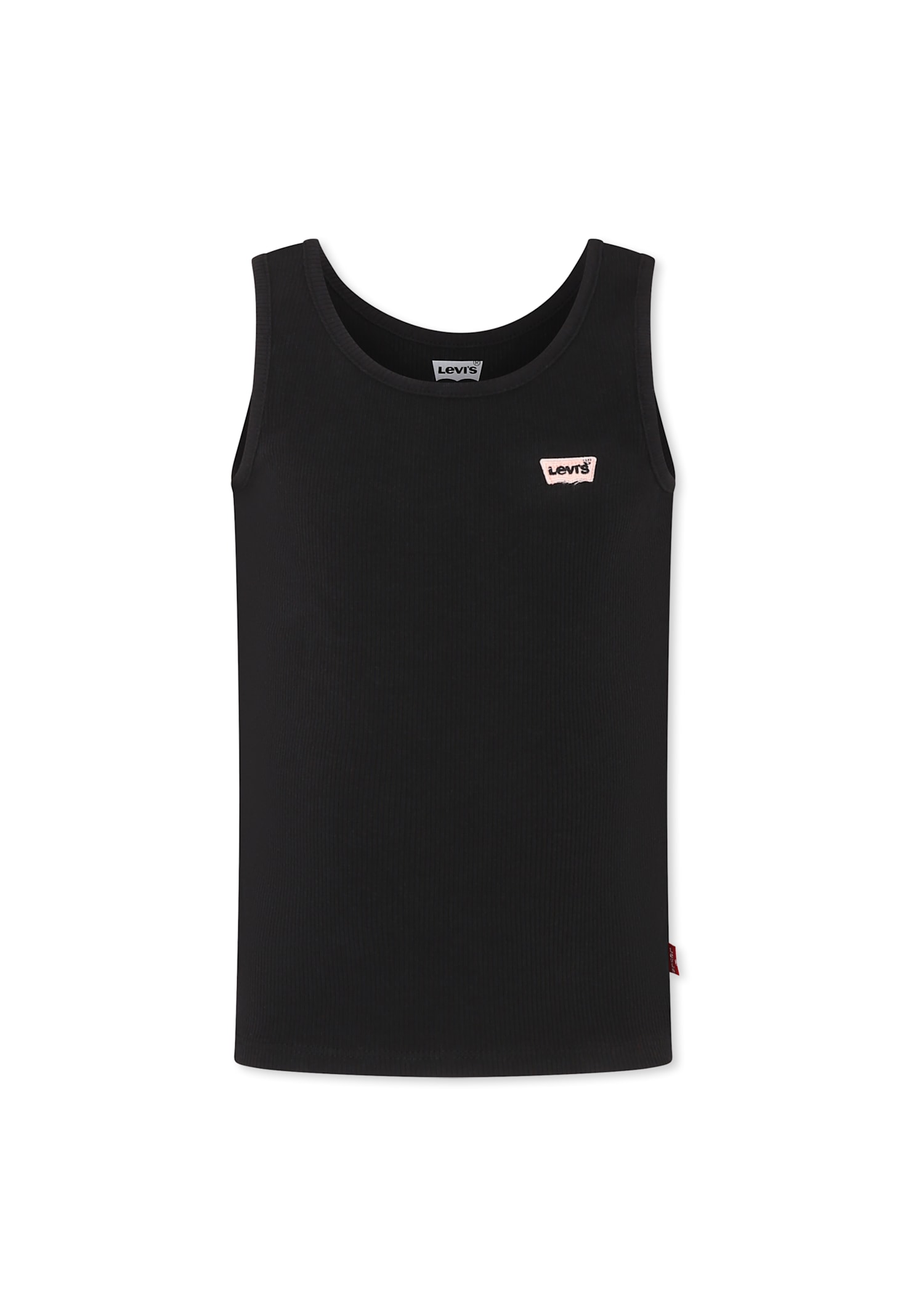 LEVI'S BLACK TANK TOP FOR GIRL WITH LOGO 