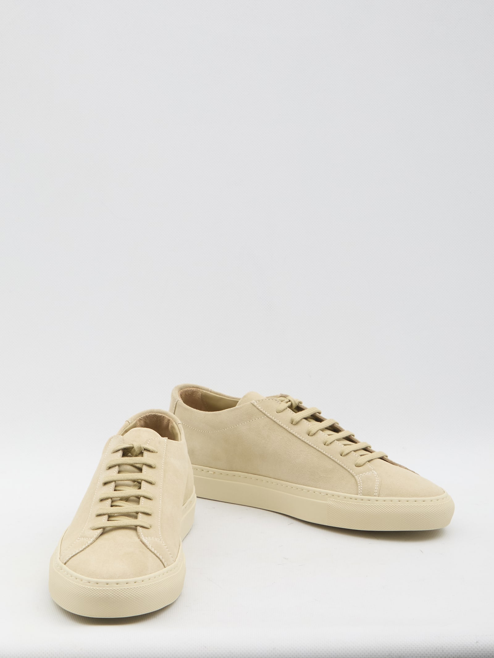 Shop Common Projects Tonal Achilles Sneakers In Beige