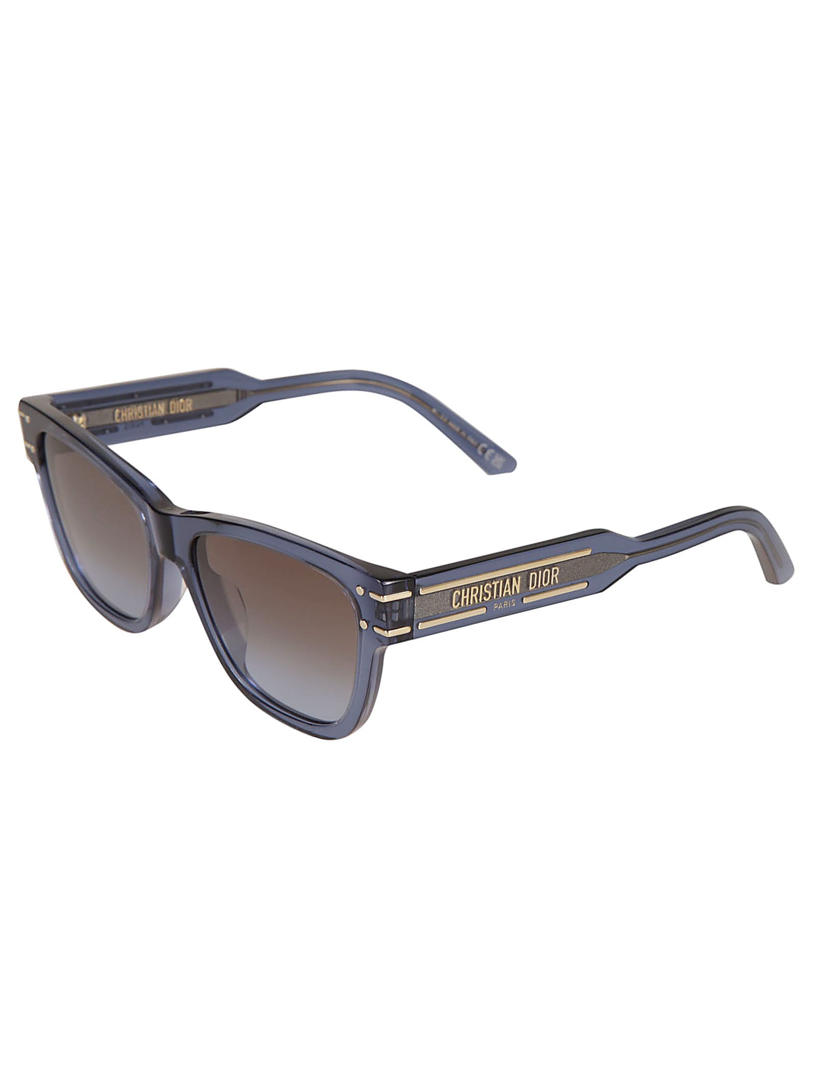 Shop Dior Wayfarer Classic Sunglasses In 90t - Blue