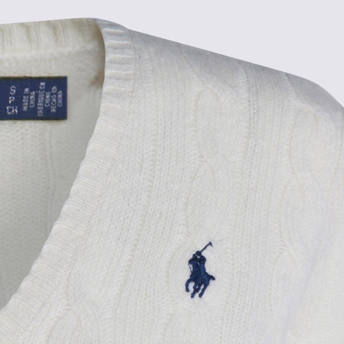 Polo Ralph Lauren Sweaters Light And Natural In White