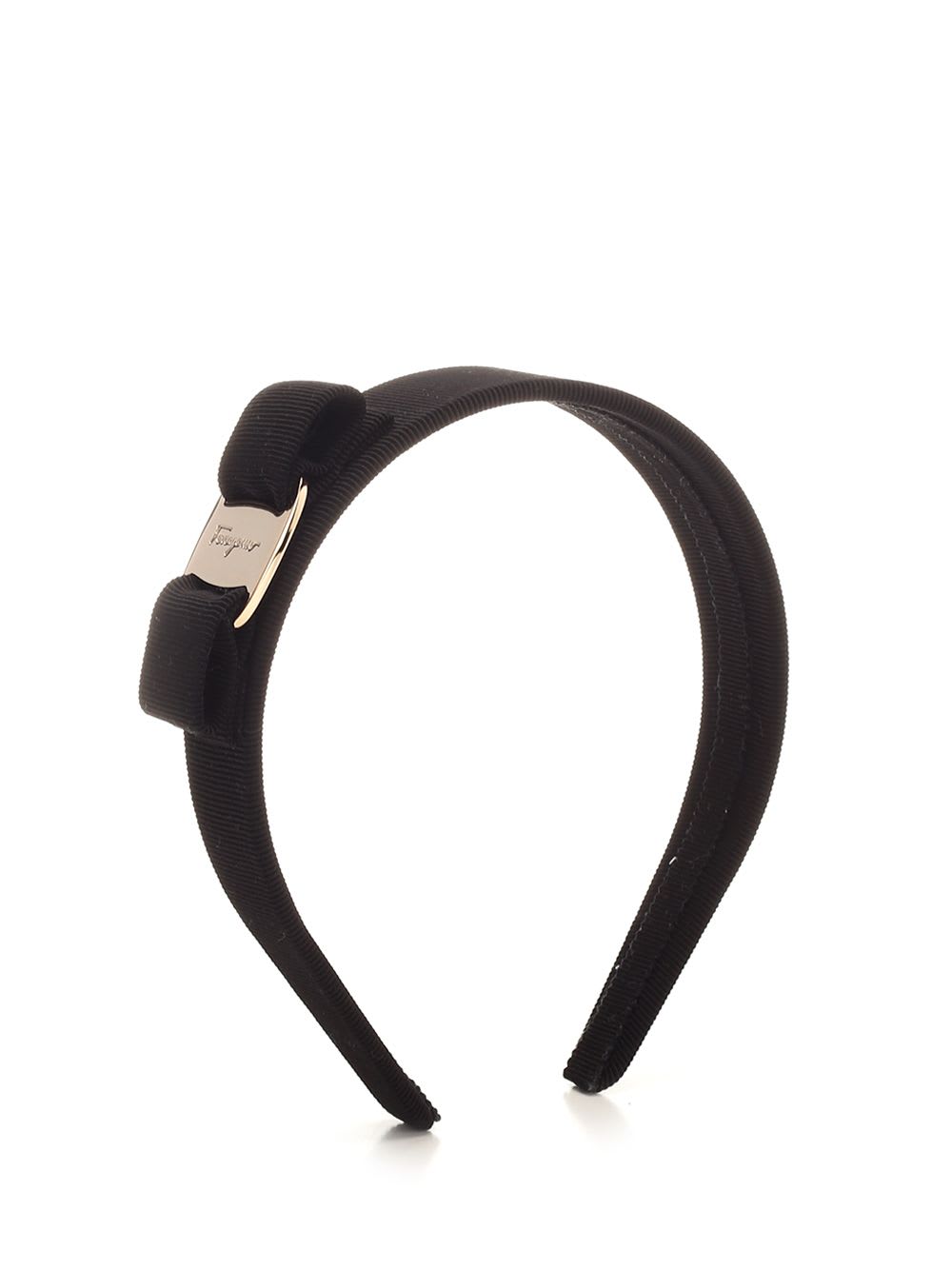 Shop Ferragamo Hairband In Black