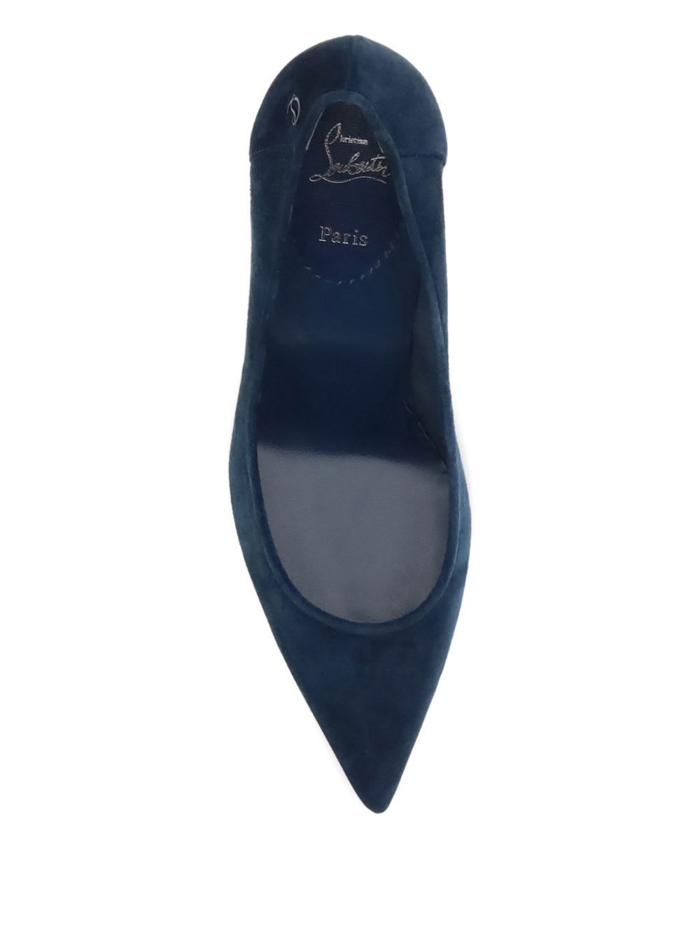 Christian Louboutin Sporty Kate Velvet Pumps In Multi